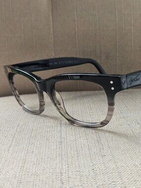 Mark Ecko Eyeglasses Frame Unisex Eyewear STITCHES Black Glasses Frame only